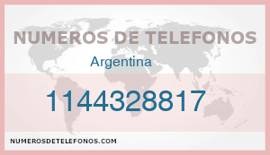 Telefono 1144328817