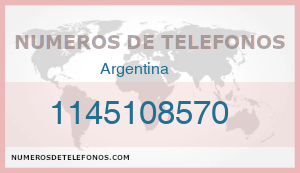 Telefono 1145108570