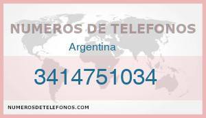 Telefono 3414751034