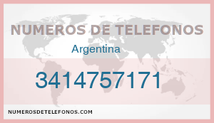 Telefono 3414757171