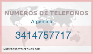 Telefono 3414757717