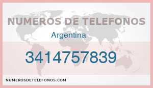 Telefono 3414757839