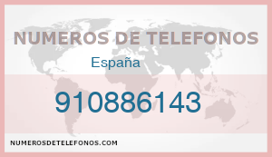 Telefono 910886143