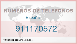 Telefono 911170572