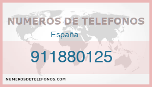 Telefono 911880125