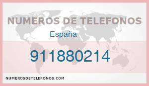 Telefono 911880214