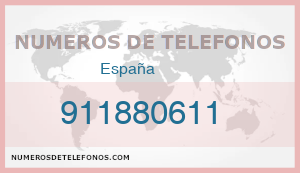 Telefono 911880611