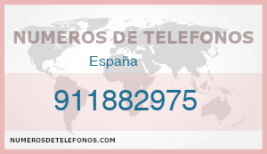 Telefono 911882975