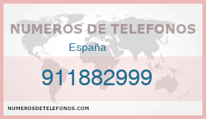 Telefono 911882999