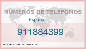 Telefono 911884399