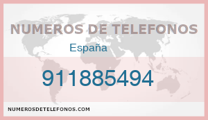 Telefono 911885494
