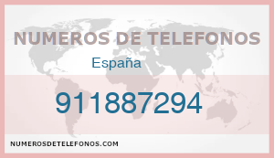Telefono 911887294