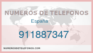 Telefono 911887347