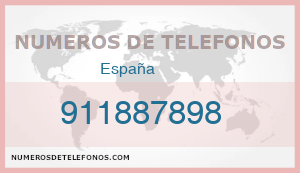 Telefono 911887898