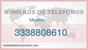 Telefono 3338808610