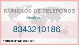 Telefono 8343210186