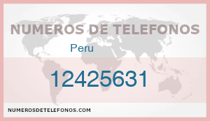 Telefono 12425631