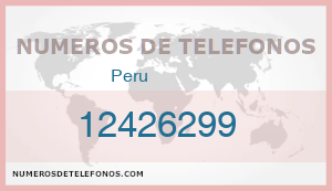 Telefono 12426299