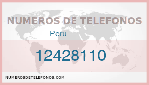 Telefono 12428110