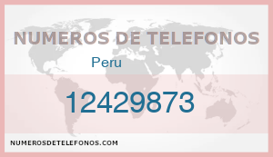 Telefono 12429873