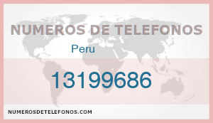 Telefono 13199686