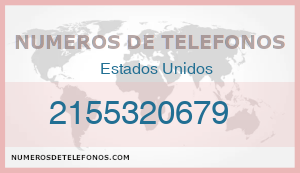 Telefono 2155320679