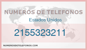 Telefono 2155323211