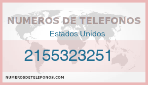 Telefono 2155323251