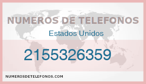 Telefono 2155326359
