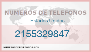 Telefono 2155329847