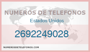Telefono 2692249028