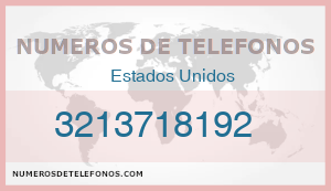 Telefono 3213718192