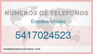 Telefono 5417024523