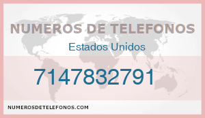 Telefono 7147832791