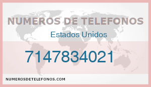 Telefono 7147834021