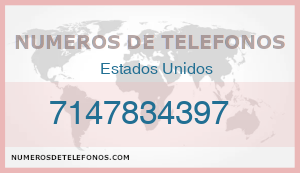Telefono 7147834397