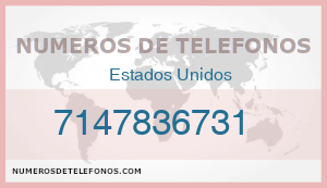 Telefono 7147836731