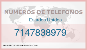 Telefono 7147838979