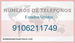 Telefono 9106211749