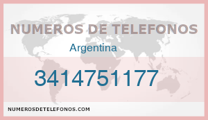 Telefono 3414751177