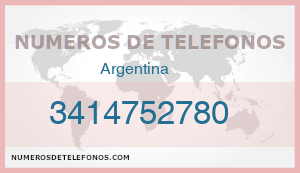 Telefono 3414752780
