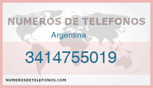 Telefono 3414755019