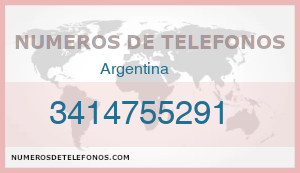 Telefono 3414755291