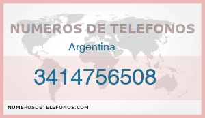 Telefono 3414756508