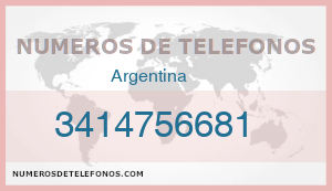 Telefono 3414756681