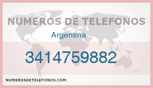 Telefono 3414759882
