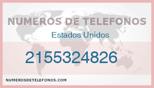 Telefono 2155324826